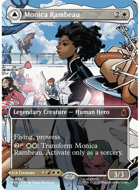 MSH 345 莫妮卡·兰博 Monica Rambeau 万智牌 闪 场景 异画 M