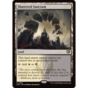 SOS 260 破碎圣所 Shattered Sanctum 万智牌 闪 R