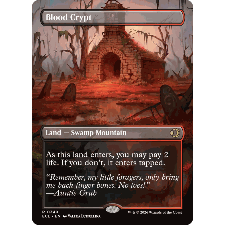 ECL 349 血腥墓穴 Blood Crypt 万智牌 异画 闪 R
