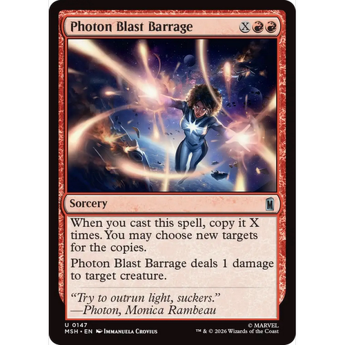 MSH 147 光子爆破齐射 Photon Blast Barrage 万智牌 闪 U