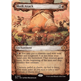 ECL 319 微躯侵袭 Meek Attack 万智牌 异画 闪 M