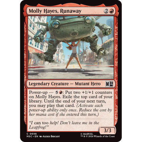 MSC 698 离家童盟莫莉·海耶斯 Molly Hayes  万智牌 速战 闪 C