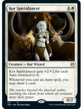 JMP 116 寇族魂舞者 Kor Spiritdancer 万智牌 闪 R