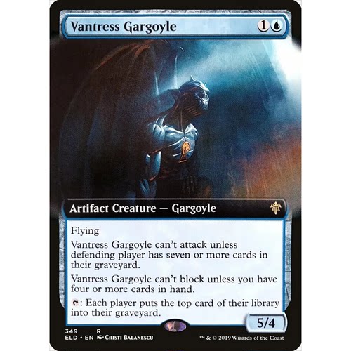 ELD 349 凡翠丝石像鬼 Vantress Gargoyle 万智牌 闪 R 扩画