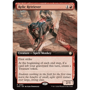 SOC 81 遗宝寻回犬 Relic Retriever  万智牌 扩画 R 闪