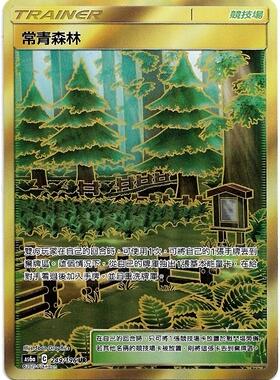 【聚点】宝可梦PTCG 繁中 第四弹 AS6A UR 常青森林