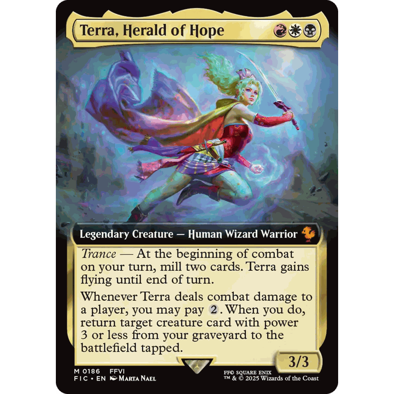 FIC 186 希望传令使蒂娜 Terra, Herald of Ho  万智牌 闪 M 扩画