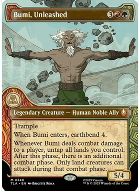 TLA 348 力量全开的布米  Bumi, Unleashed 万智牌异画 闪 M