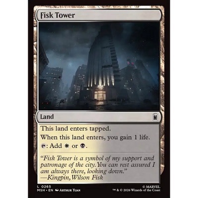 MSH 265 菲斯克大厦 Fisk Tower 万智牌 闪 C