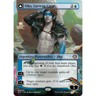 ECL 287 洛温王侯瓯柯 Oko, Lorwyn Liege 万智牌 异画 闪 M