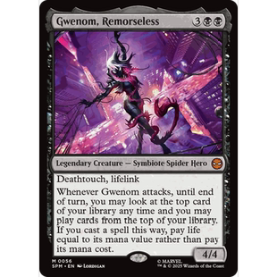 SPM 56 无悔的毒液格温 Gwenom, Remorseless 万智牌 闪 M