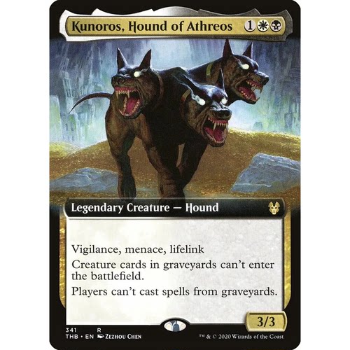 THB 341 雅睿欧斯猎犬库诺罗斯 Kunoros, Hound of万智牌闪R 扩画