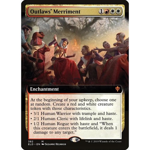 ELD 382 狂徒嬉戏 Outlaws' Merriment 万智牌 闪 M 扩画
