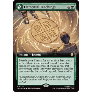 TLA 378 元素教诲 Elemental Teachings 万智牌 扩画 闪 R
