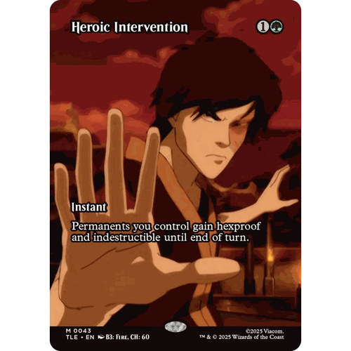 TLE 43 英勇干预 Heroic Intervention 万智牌 闪 M