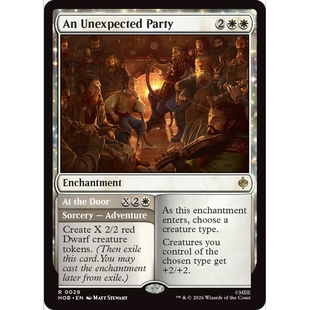 HOB 29 意料之外的聚会 // 登门拜访 An Unexpected  万智牌 闪 R