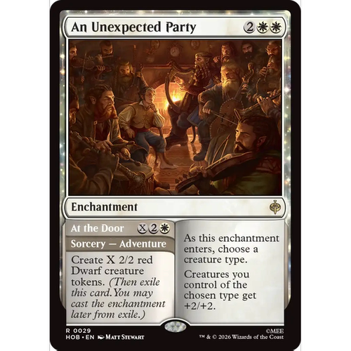 HOB 29 意料之外的聚会 // 登门拜访 An Unexpected  万智牌 闪 R