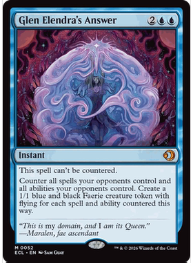 ECL 52 艾蓝卓幽谷的回应 Glen Elendra's Answer  万智牌 闪 M