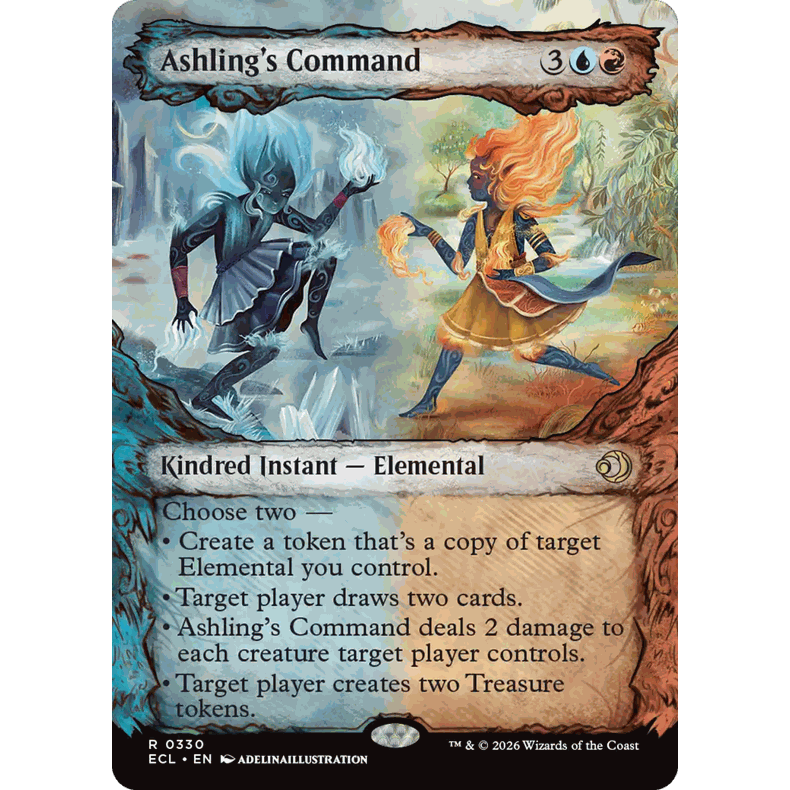 ECL 330 灰儿的指命 Ashling's Command 万智牌 异画 闪 R