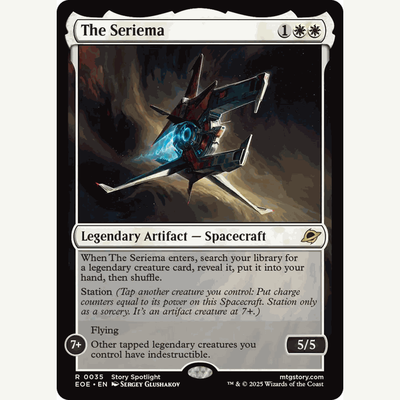 【聚点】万智牌 EOE 瑟黎玛号 R 闪