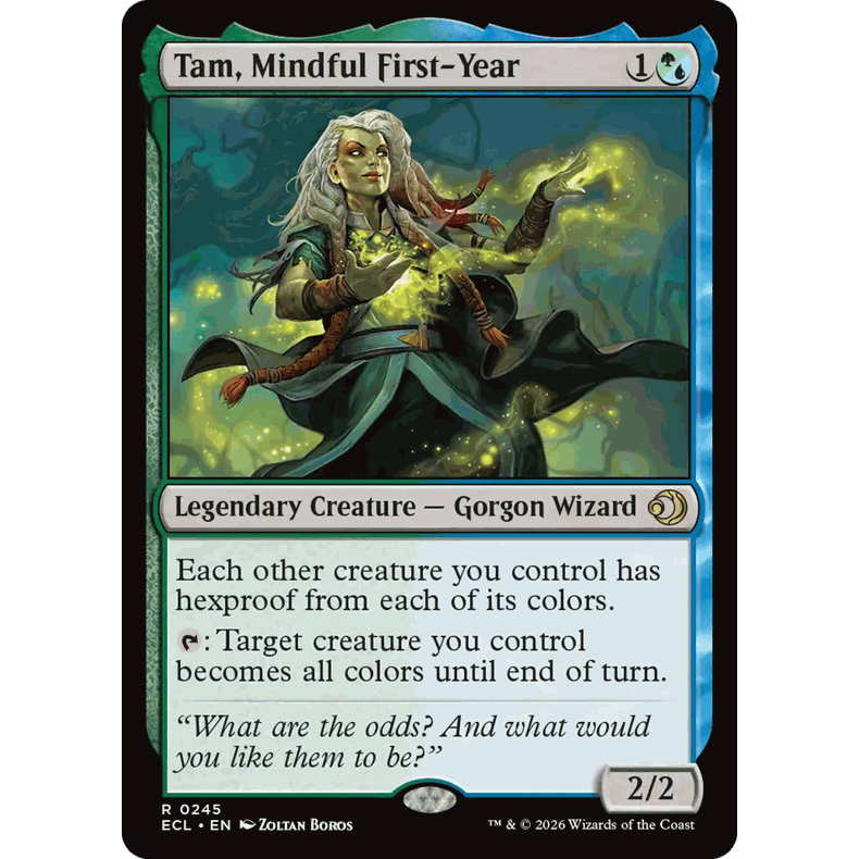 ECL 245 警觉新生谭姆 Tam, Mindful First-Year 万智牌 闪 R