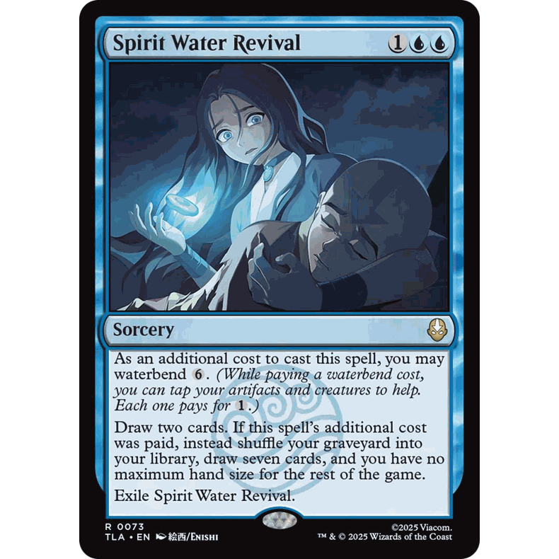 TLA 73 灵水复生  Spirit Water Revival  万智牌 闪 R