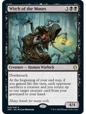 JMP 18 湿地巫婆 Witch of the Moors 万智牌 闪 R