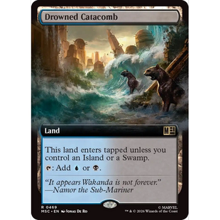 MSC 469 水没墓穴 Drowned Catacomb 万智牌 扩画 闪 R