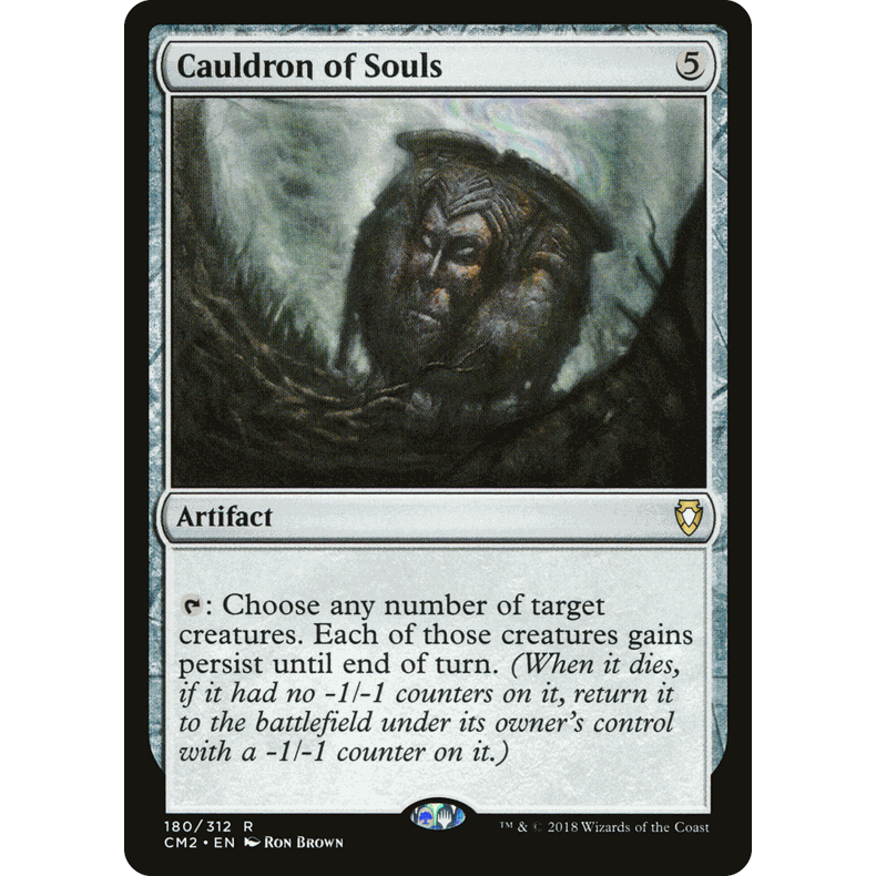 CM2 180 灵魂鼎镬 Cauldron of Souls 万智牌 闪 R