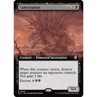 ECC 10 悲怆 Lamentation 万智牌 闪 R 扩画