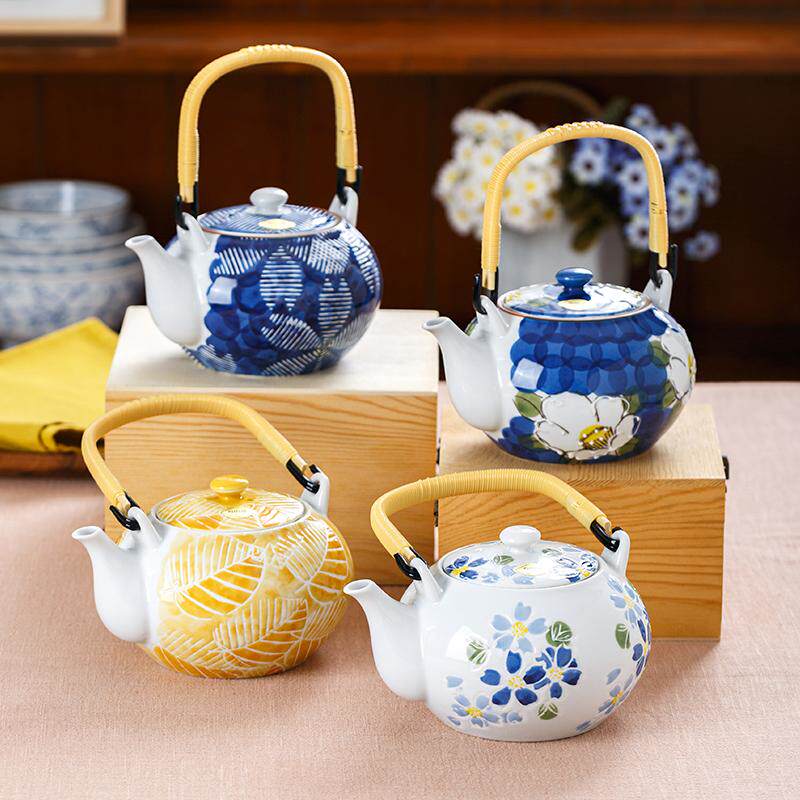 日本进口有田烧陶瓷茶具套装