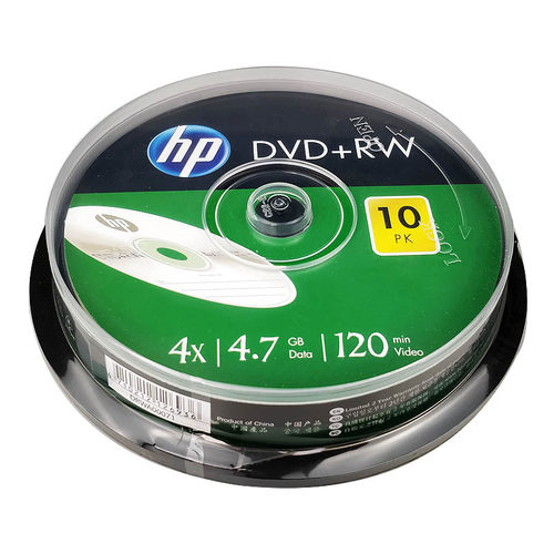 HP/惠普 可擦写刻录盘 hp dvd+-rw 刻录光盘 可重写光盘空白盘