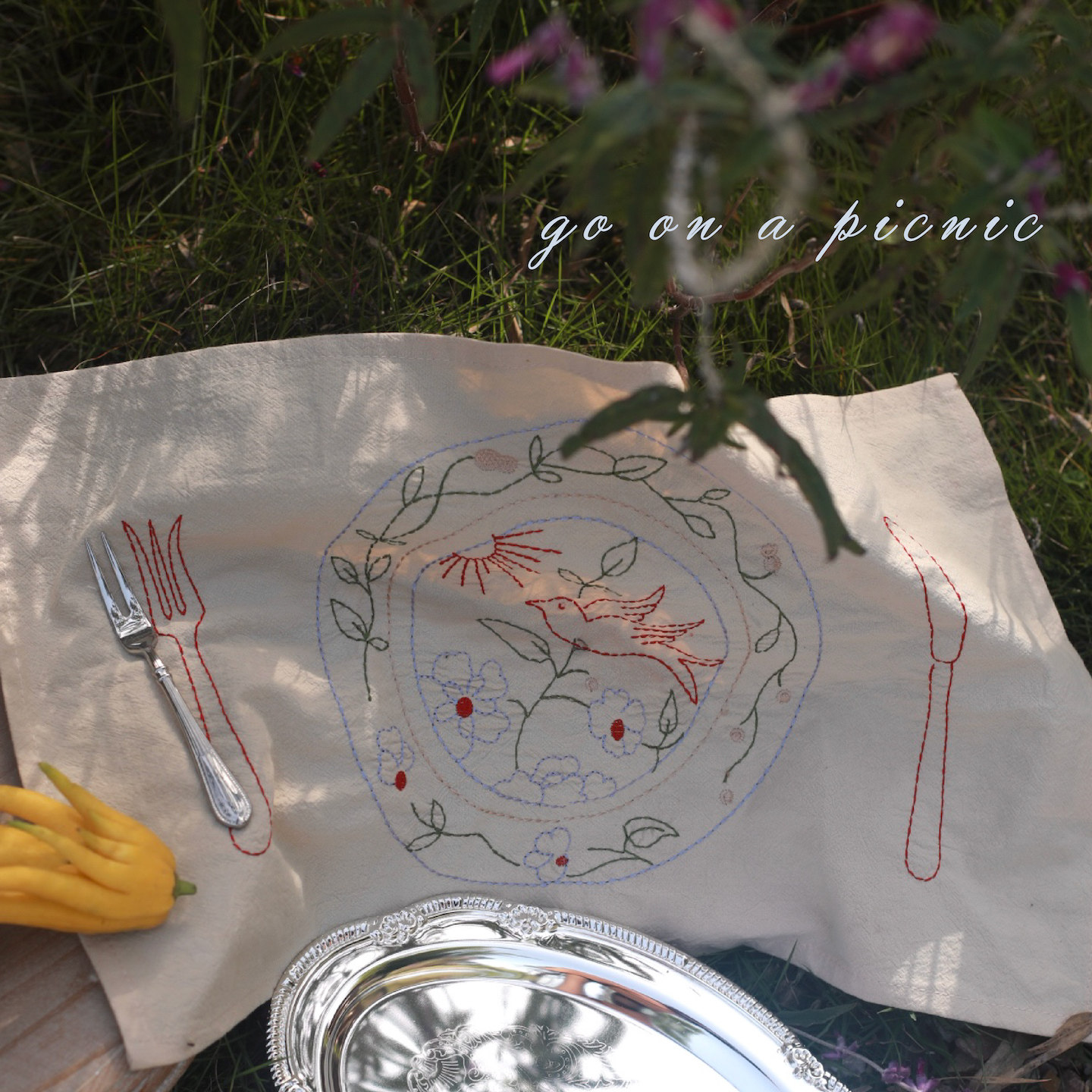 赴一场野餐出口尾货复古和平鸽刺绣纯棉餐垫咖啡烘焙店出片道具,收纳整理,其他收纳篮,淘宝优惠券,粉丝福利购,淘宝优惠卷