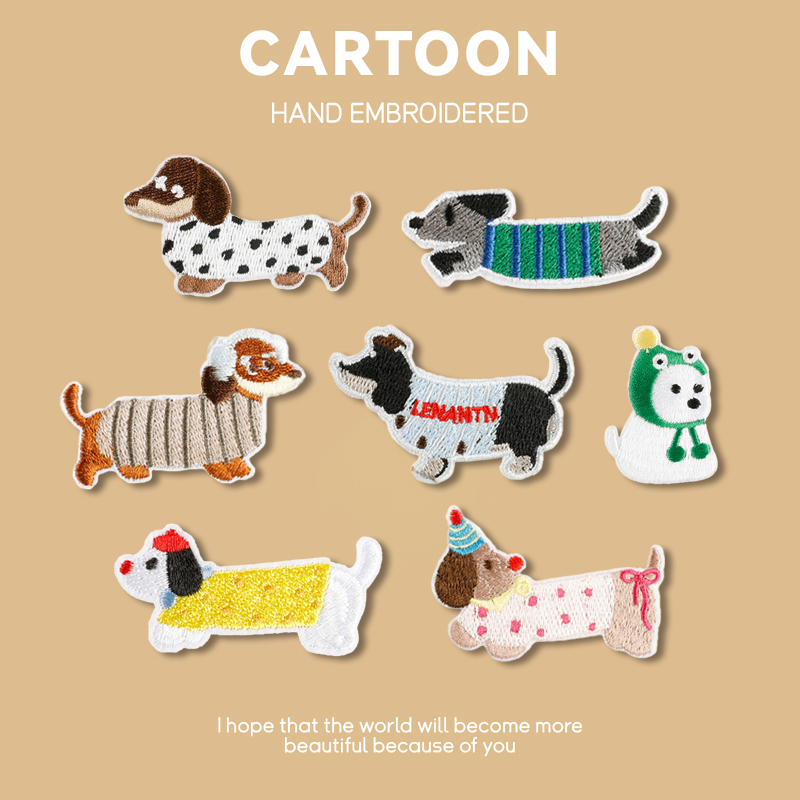 2026新款卡通羽绒服自粘补丁贴