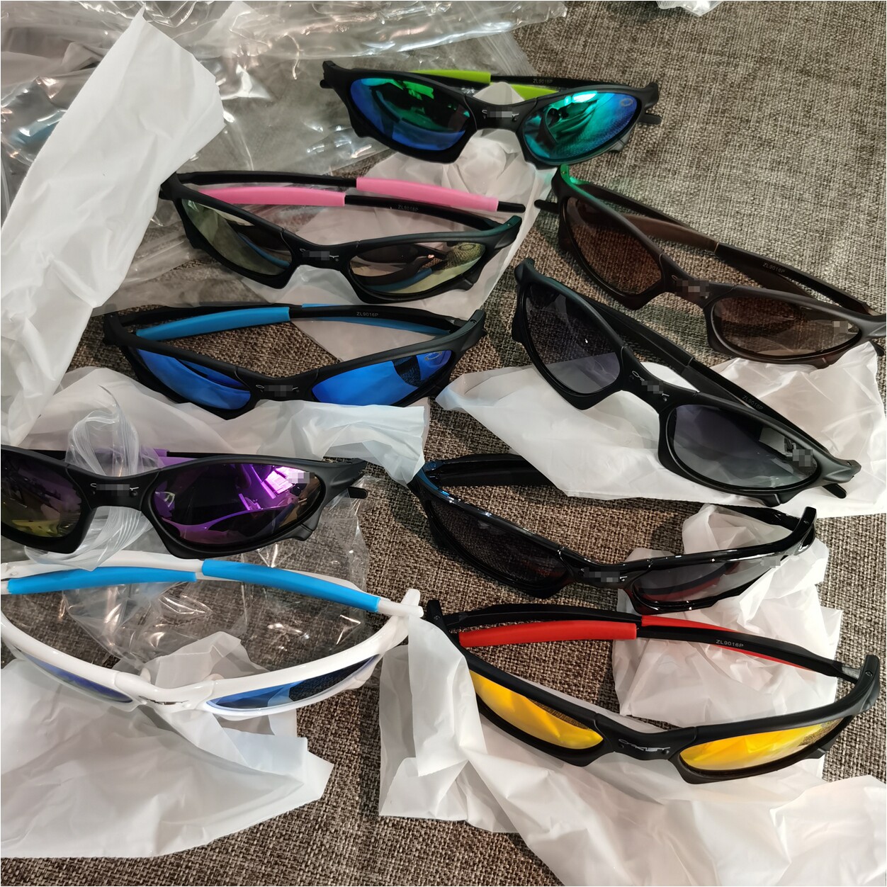 户外超轻便跑步眼镜男女自行车运动遮阳护目镜偏光眼镜骑行墨镜