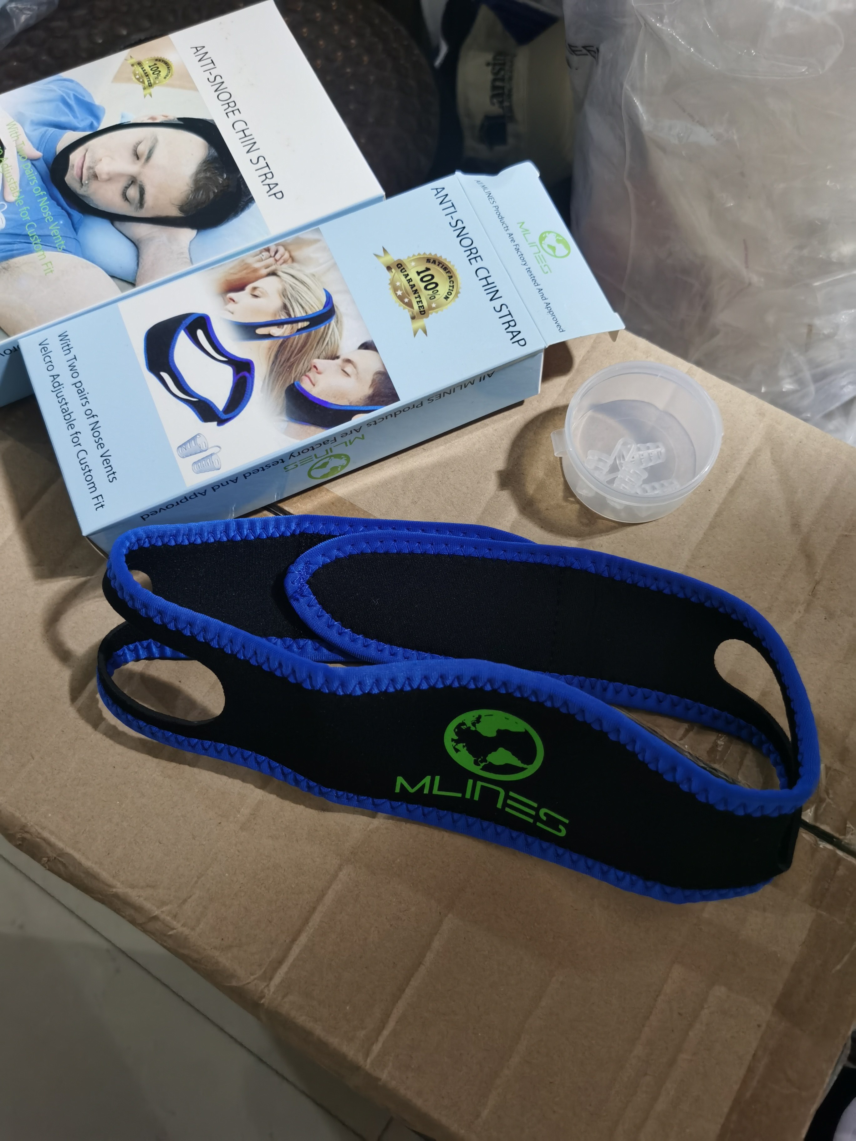 高品质防张嘴睡觉不张嘴呼吸矫正器流口水止鼾神器鼻鼾防打呼噜带