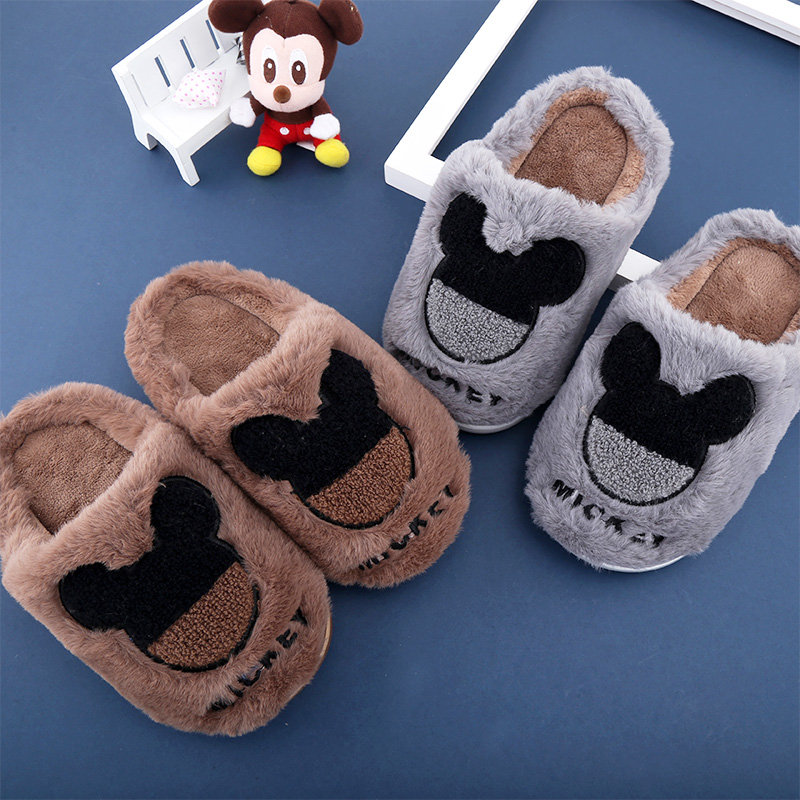 儿童卡通可爱冬季室内鞋棉拖鞋