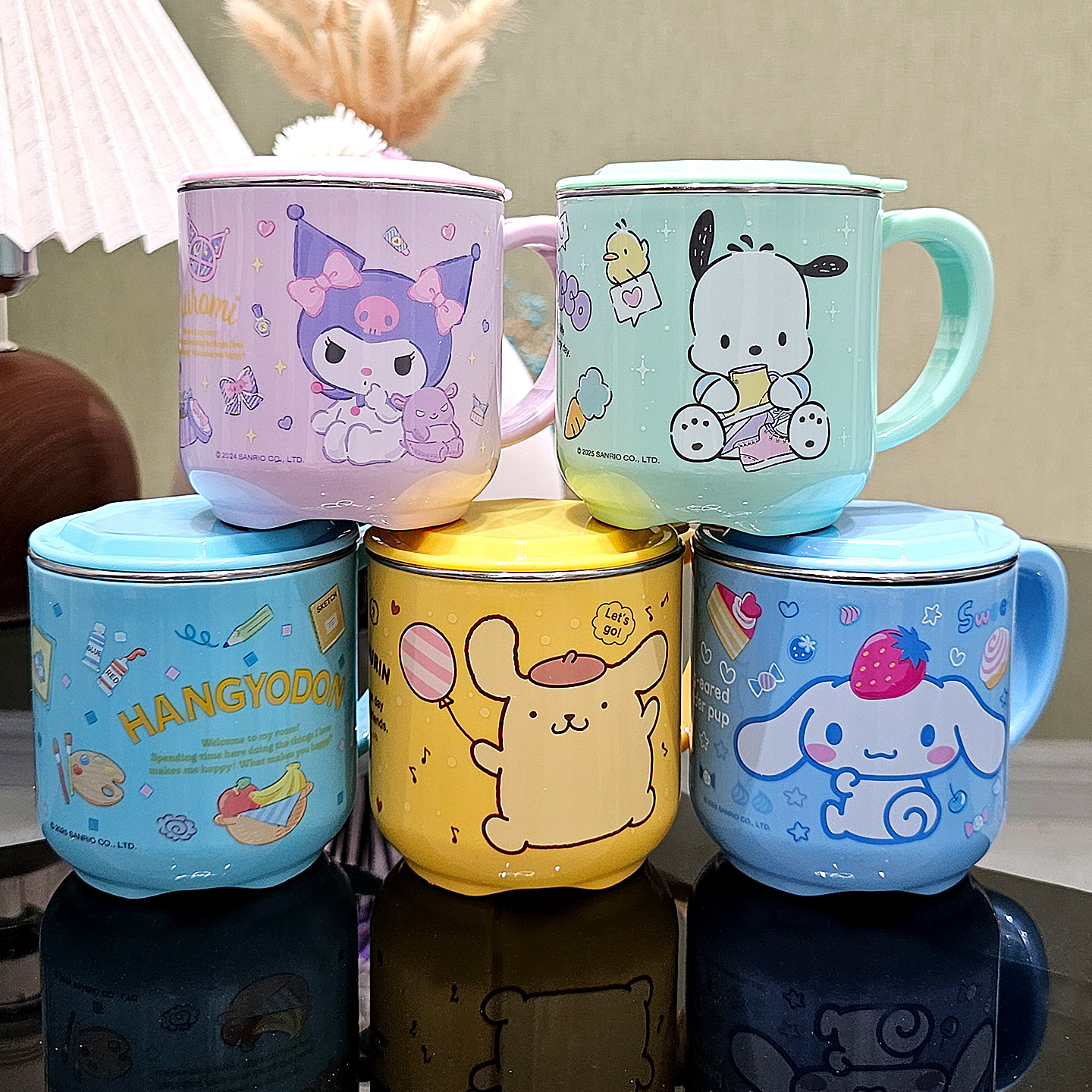 三丽鸥库洛米儿童幼儿园牛奶杯