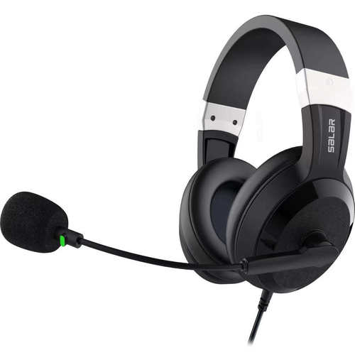 Salar/声籁 E28声籁E28头戴式有线电脑耳机USB内置声卡英语口语听