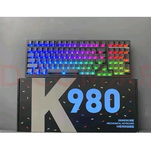 新盟k980黑透m87lite月夜有线