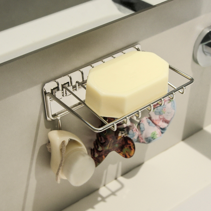 304不锈钢肥皂盒壁挂式