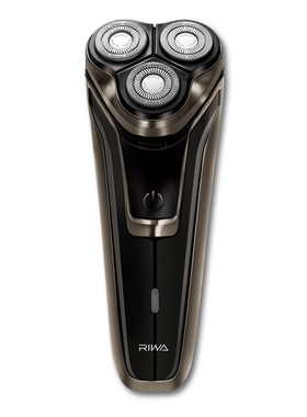 雷瓦 RIWA 三刀头锂电闪充持久续航剃须刀 RA-5309