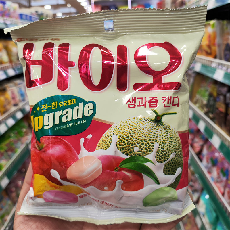 香港代购  韩国进口ORION BIO 好丽友软糖水果味儿童零食99g