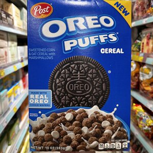 香港代购POST OREO宝氏 奥利奥营养麦圈谷物早餐冲饮麦片283g