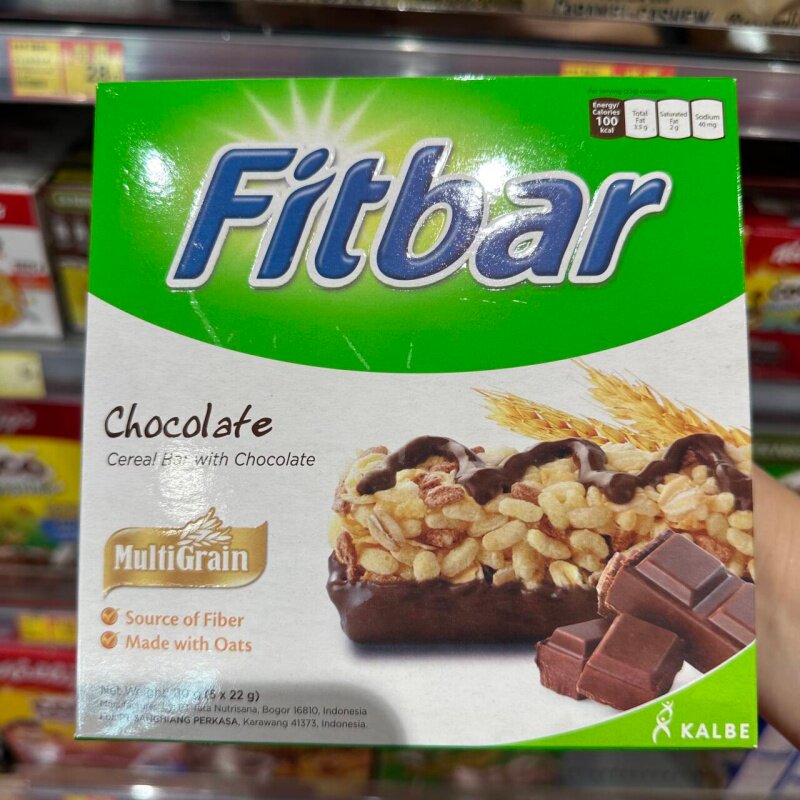 FITBAR朱古力/水果麦纤棒