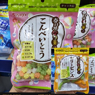 kasugai日本春日井彩色什锦糖水果味软糖雷根什果软糖101g