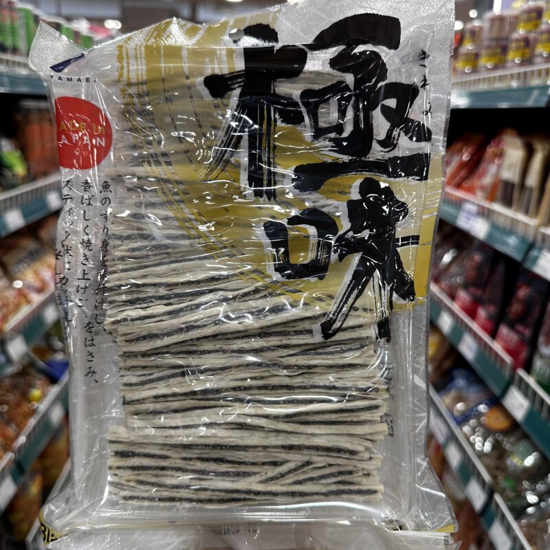 黑芝麻鳕鱼丝165g即食海味零食