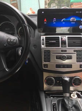 奔驰GLC260 C200 CLA GLA BGLK升级原厂款中控大屏360全景carplay