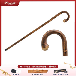 意大利pasotti手杖进口栗木弯把绅士杖纯手工简约风