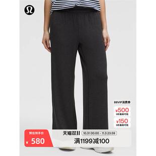 BeCalm 女士中腰阔腿裤 丨lululemon丨LW5HHEA